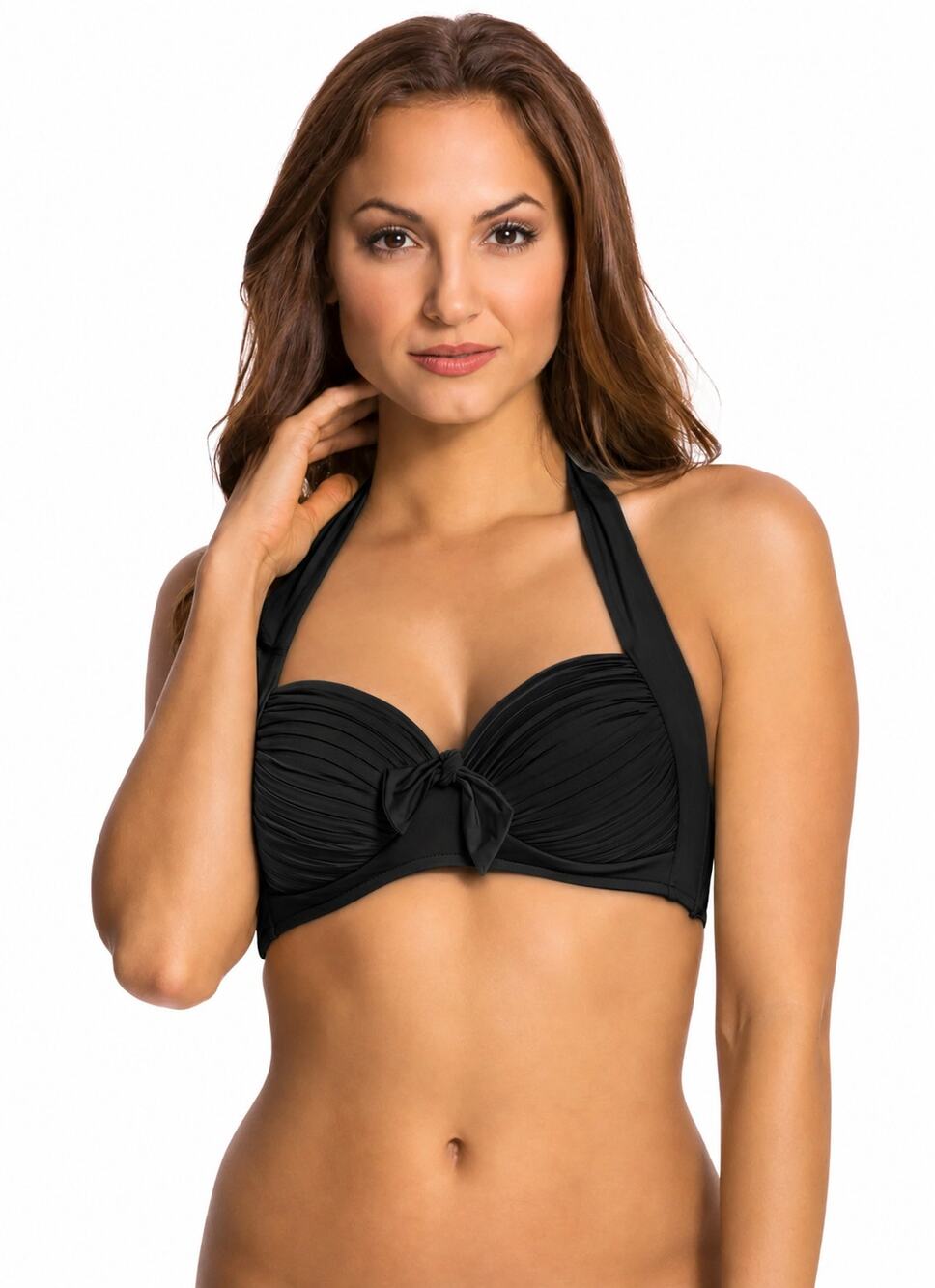 SEAFOLLY Soft Cup Halter Bikini Top Size 10